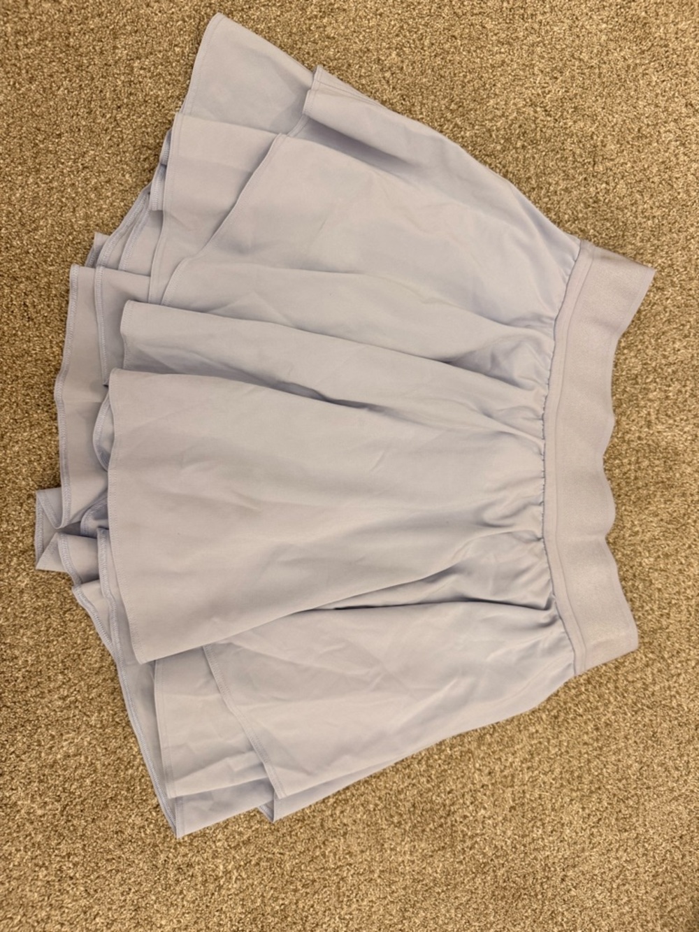 Lululemon Sz 6 Lavender Ruffle Tennis Skirt